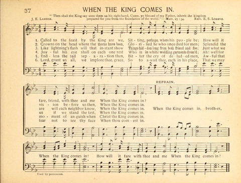 Christ in Song: containing over 700 best hymns and sacred songs new and old page 37