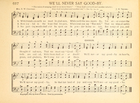 Christ in Song: containing over 700 best hymns and sacred songs new and old page 373