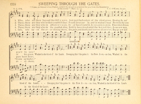 Christ in Song: containing over 700 best hymns and sacred songs new and old page 375