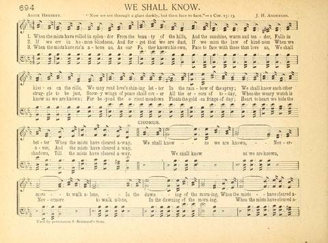 Christ in Song: containing over 700 best hymns and sacred songs new and old page 380