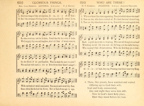 Christ in Song: containing over 700 best hymns and sacred songs new and old page 383