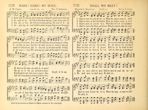 Christ in Song: containing over 700 best hymns and sacred songs new and old page 388