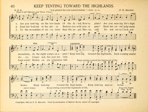 Christ in Song: containing over 700 best hymns and sacred songs new and old page 40