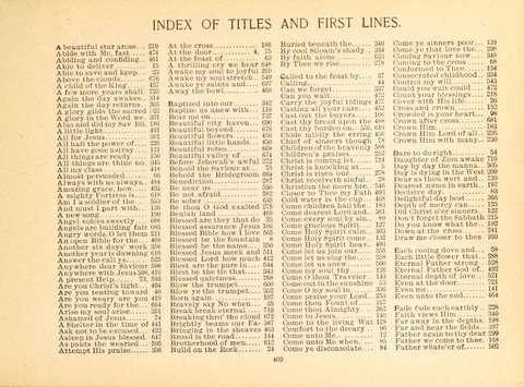 Christ in Song: containing over 700 best hymns and sacred songs new and old page 401