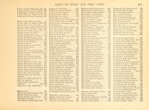 Christ in Song: containing over 700 best hymns and sacred songs new and old page 403