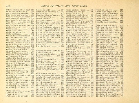 Christ in Song: containing over 700 best hymns and sacred songs new and old page 404