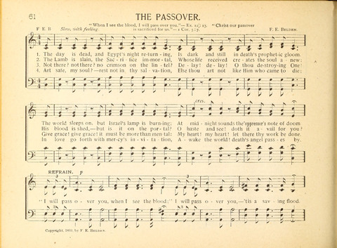 Christ in Song: containing over 700 best hymns and sacred songs new and old page 60