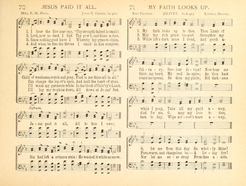 Christ in Song: containing over 700 best hymns and sacred songs new and old page 67
