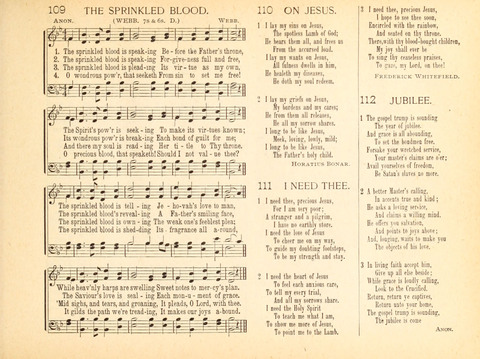 Christ in Song: containing over 700 best hymns and sacred songs new and old page 83