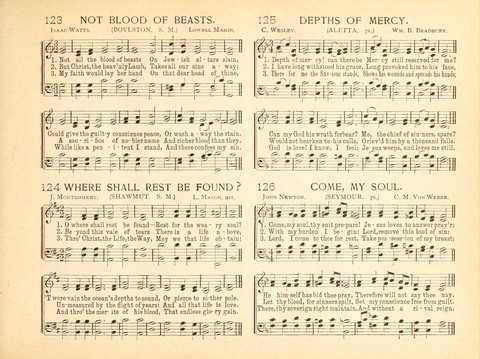 Christ in Song: containing over 700 best hymns and sacred songs new and old page 87