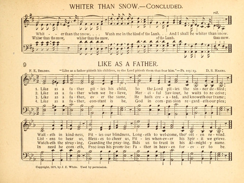 Christ in Song: containing over 700 best hymns and sacred songs new and old page 9