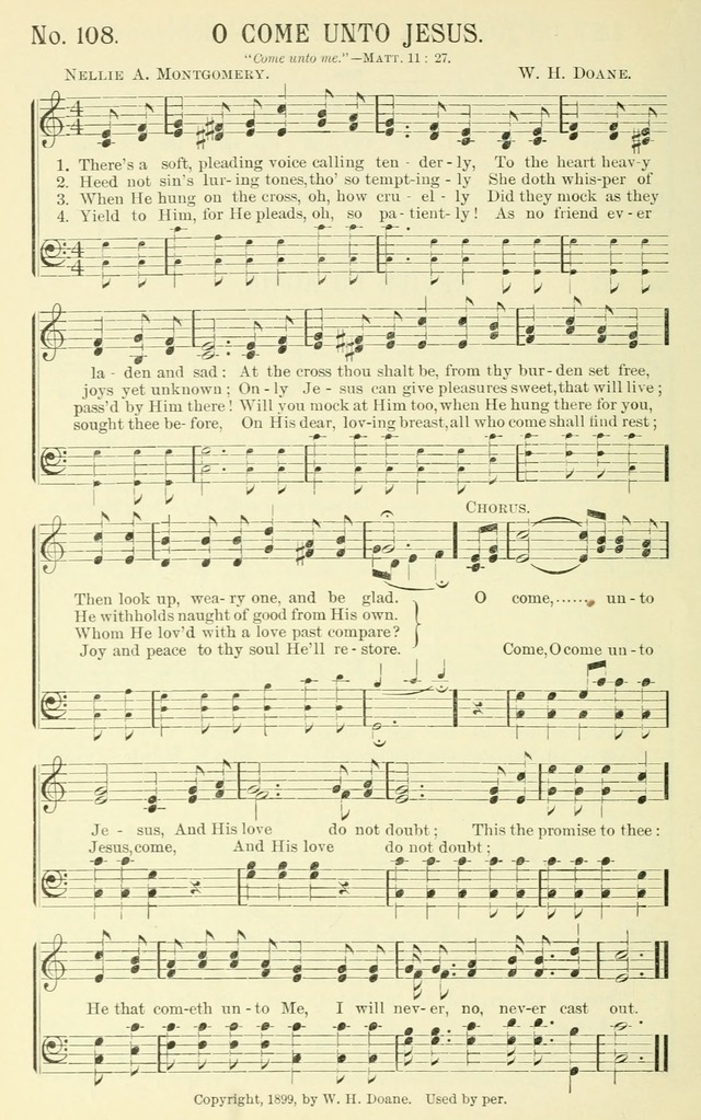 Choice Songs: a collection of Sunday school and gospel songs for use in churches, Sunday schools, young people