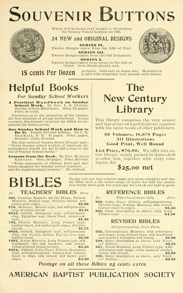 Choice Songs: a collection of Sunday school and gospel songs for use in churches, Sunday schools, young people