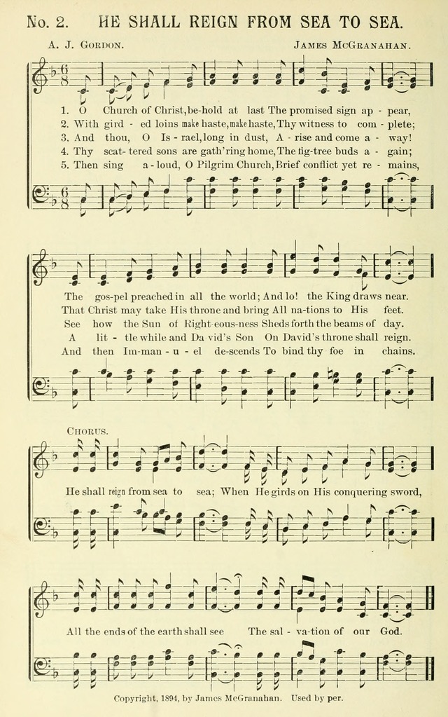 Choice Songs: a collection of Sunday school and gospel songs for use in churches, Sunday schools, young people