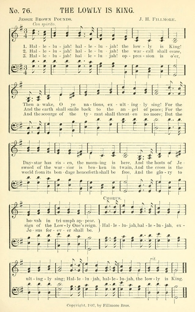 Choice Songs: a collection of Sunday school and gospel songs for use in churches, Sunday schools, young people