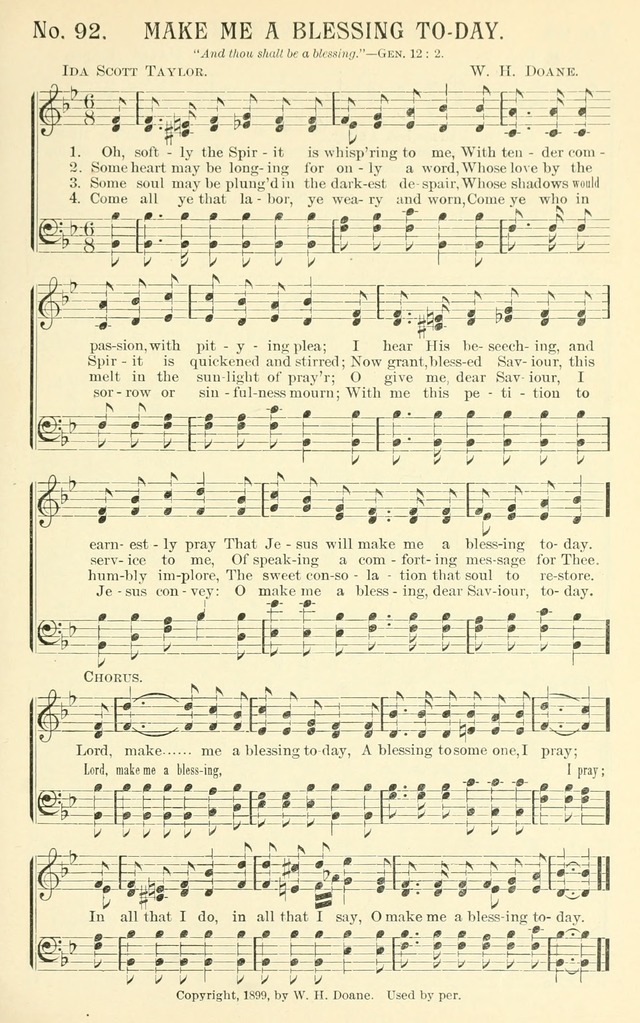 Choice Songs: a collection of Sunday school and gospel songs for use in churches, Sunday schools, young people