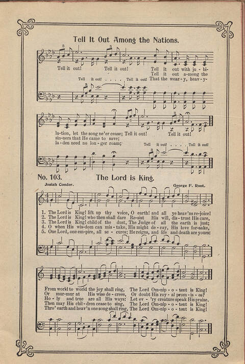 Carmina Sacra: Sacred Songs for the Sunday School page 103