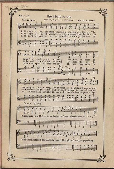 Carmina Sacra: Sacred Songs for the Sunday School page 122