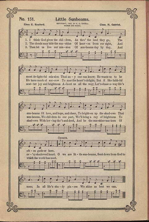 Carmina Sacra: Sacred Songs for the Sunday School page 151