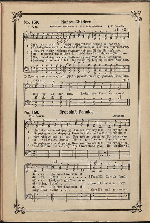 Carmina Sacra: Sacred Songs for the Sunday School page 158