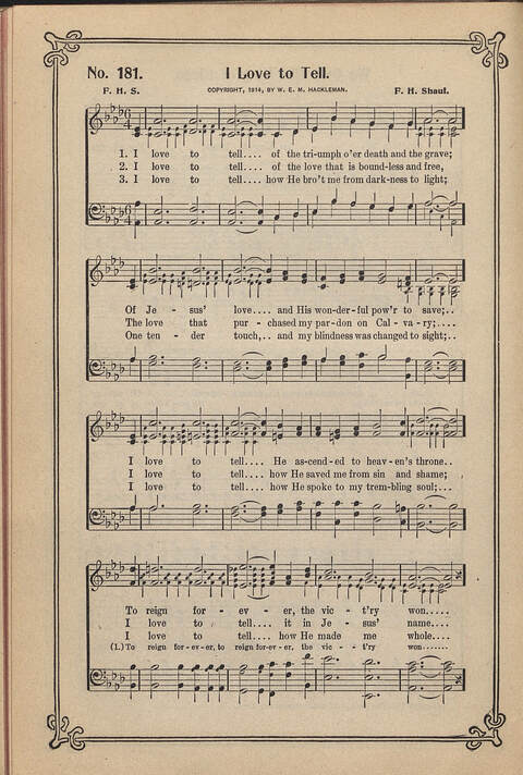 Carmina Sacra: Sacred Songs for the Sunday School page 186