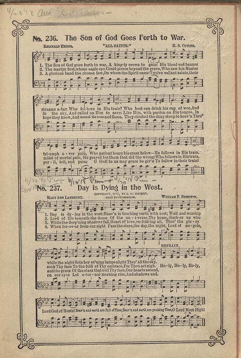 Carmina Sacra: Sacred Songs for the Sunday School page 241
