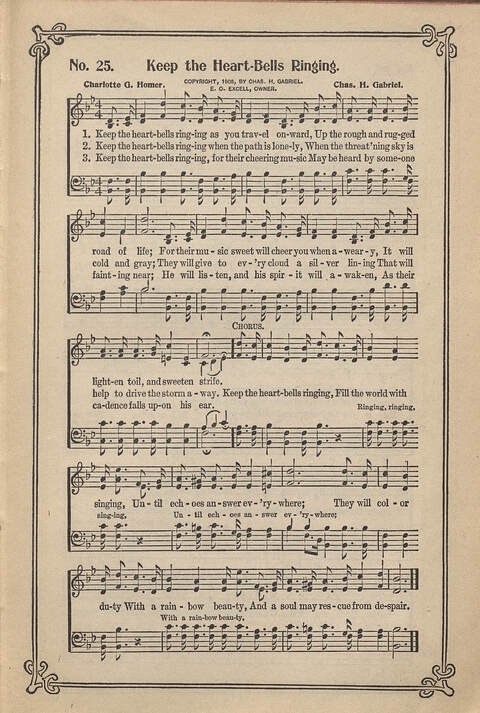 Carmina Sacra: Sacred Songs for the Sunday School page 25