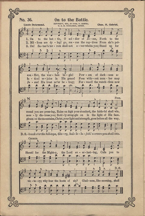 Carmina Sacra: Sacred Songs for the Sunday School page 36