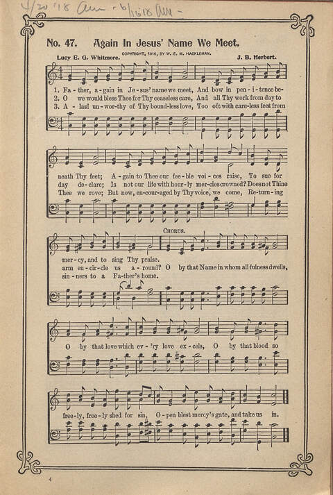Carmina Sacra: Sacred Songs for the Sunday School page 47