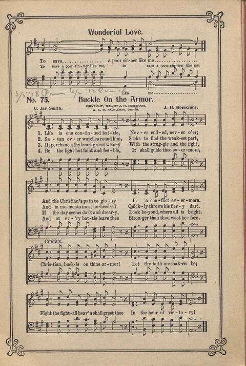 Carmina Sacra: Sacred Songs for the Sunday School page 75