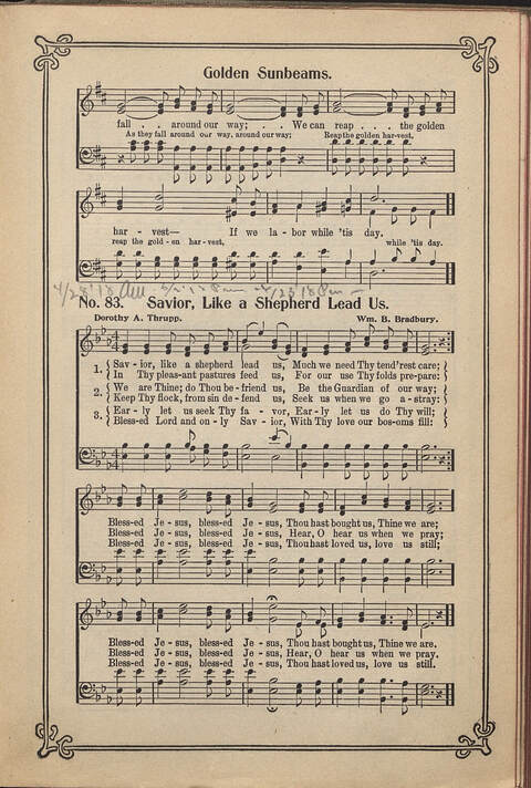Carmina Sacra: Sacred Songs for the Sunday School page 83