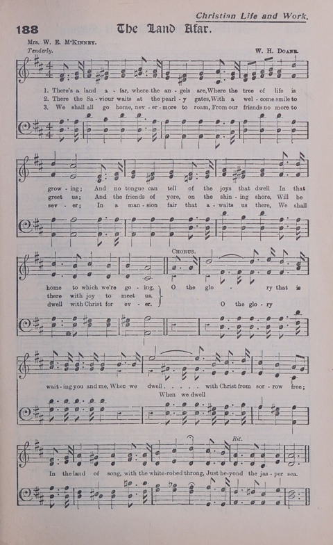 Celestial Songs: a collection of 900 choice hymns and choruses, selected for all kinds of Christian Getherings, Evangelistic Word, Solo Singers, Choirs, and the Home Circle page 167