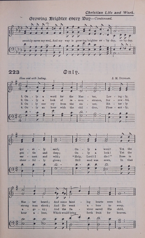 Celestial Songs: a collection of 900 choice hymns and choruses, selected for all kinds of Christian Getherings, Evangelistic Word, Solo Singers, Choirs, and the Home Circle page 199