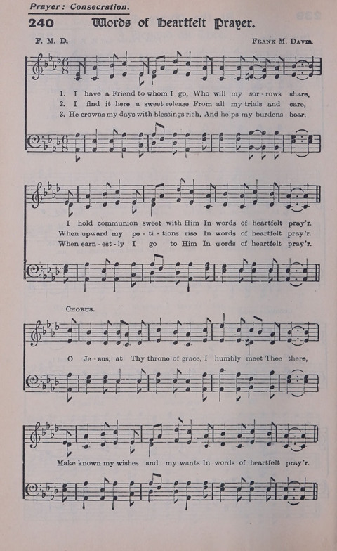 Celestial Songs: a collection of 900 choice hymns and choruses, selected for all kinds of Christian Getherings, Evangelistic Word, Solo Singers, Choirs, and the Home Circle page 214