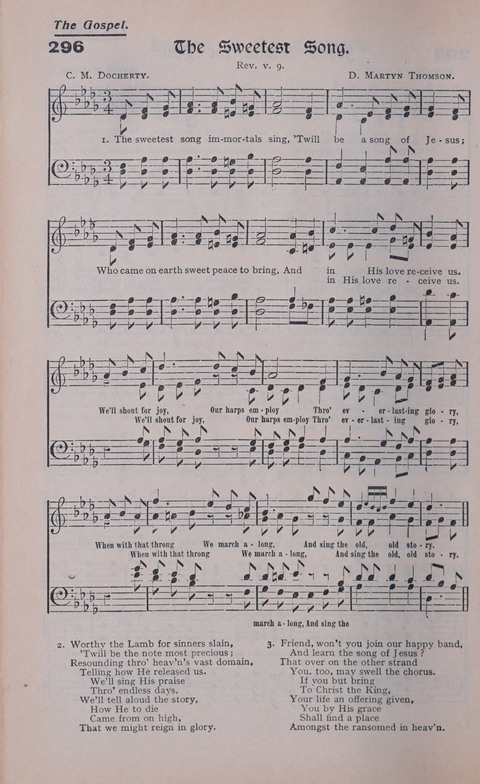 Celestial Songs: a collection of 900 choice hymns and choruses, selected for all kinds of Christian Getherings, Evangelistic Word, Solo Singers, Choirs, and the Home Circle page 250