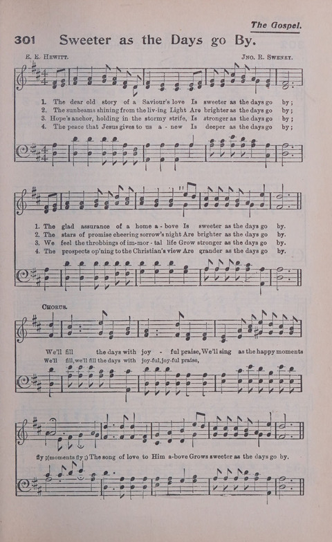 Celestial Songs: a collection of 900 choice hymns and choruses, selected for all kinds of Christian Getherings, Evangelistic Word, Solo Singers, Choirs, and the Home Circle page 255