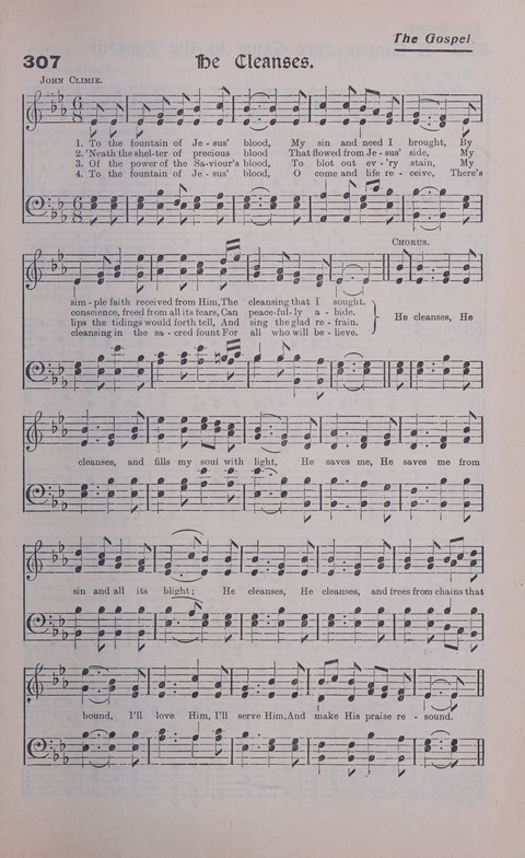 Celestial Songs: a collection of 900 choice hymns and choruses, selected for all kinds of Christian Getherings, Evangelistic Word, Solo Singers, Choirs, and the Home Circle page 261