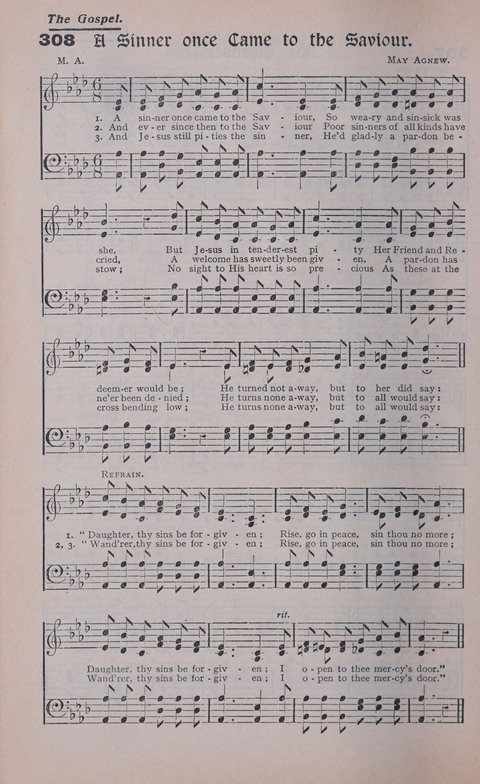 Celestial Songs: a collection of 900 choice hymns and choruses, selected for all kinds of Christian Getherings, Evangelistic Word, Solo Singers, Choirs, and the Home Circle page 262