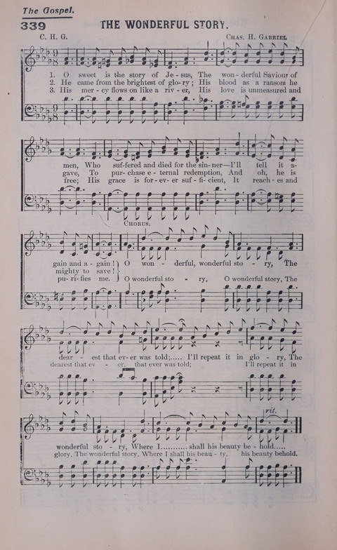 Celestial Songs: a collection of 900 choice hymns and choruses, selected for all kinds of Christian Getherings, Evangelistic Word, Solo Singers, Choirs, and the Home Circle page 284