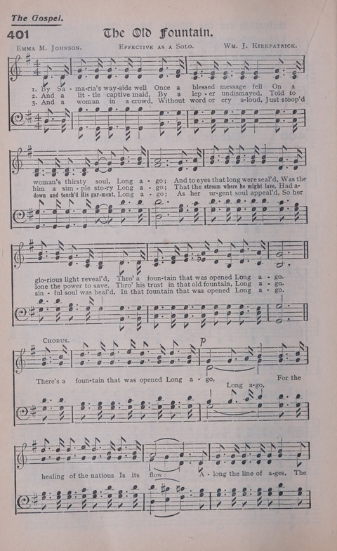 Celestial Songs: a collection of 900 choice hymns and choruses, selected for all kinds of Christian Getherings, Evangelistic Word, Solo Singers, Choirs, and the Home Circle page 346