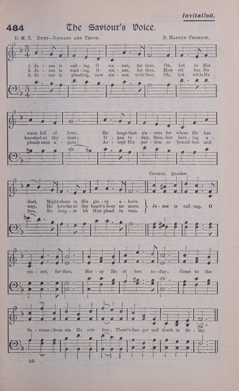 Celestial Songs: a collection of 900 choice hymns and choruses, selected for all kinds of Christian Getherings, Evangelistic Word, Solo Singers, Choirs, and the Home Circle page 421