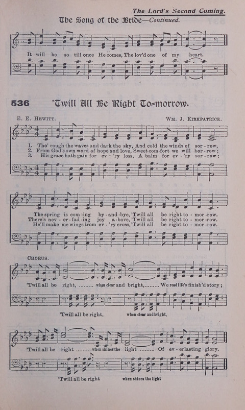 Celestial Songs: a collection of 900 choice hymns and choruses, selected for all kinds of Christian Getherings, Evangelistic Word, Solo Singers, Choirs, and the Home Circle page 473