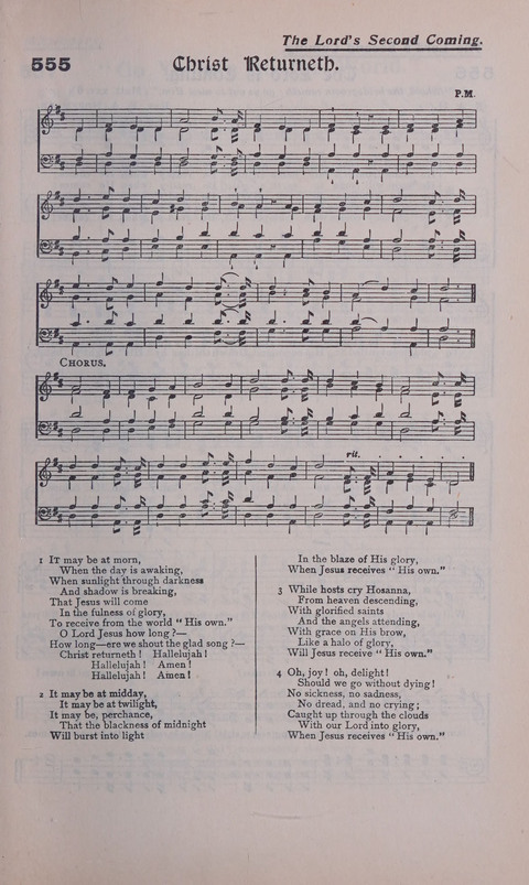 Celestial Songs: a collection of 900 choice hymns and choruses, selected for all kinds of Christian Getherings, Evangelistic Word, Solo Singers, Choirs, and the Home Circle page 491