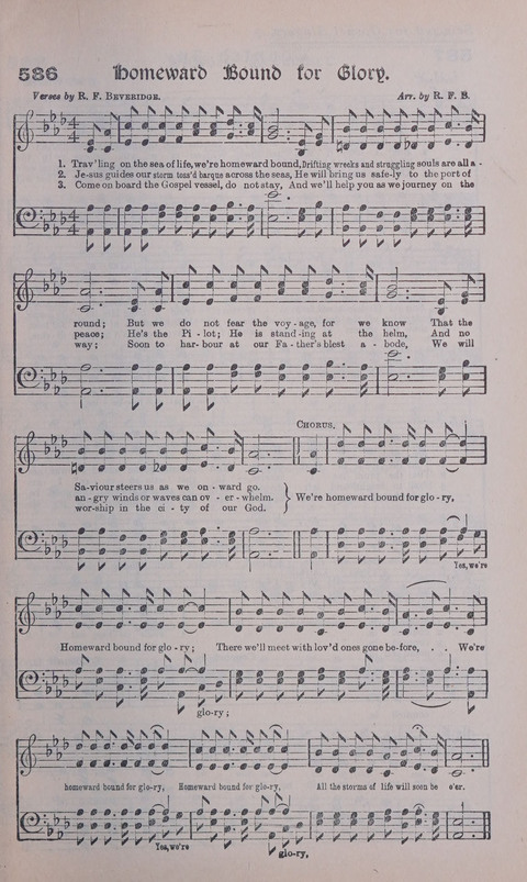 Celestial Songs: a collection of 900 choice hymns and choruses, selected for all kinds of Christian Getherings, Evangelistic Word, Solo Singers, Choirs, and the Home Circle page 515