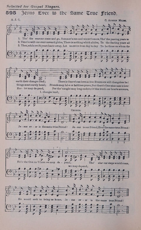 Celestial Songs: a collection of 900 choice hymns and choruses, selected for all kinds of Christian Getherings, Evangelistic Word, Solo Singers, Choirs, and the Home Circle page 524