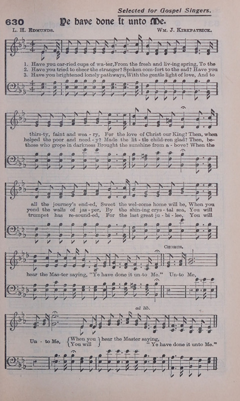 Celestial Songs: a collection of 900 choice hymns and choruses, selected for all kinds of Christian Getherings, Evangelistic Word, Solo Singers, Choirs, and the Home Circle page 559