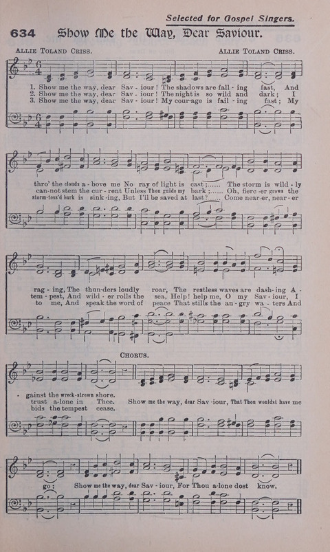 Celestial Songs: a collection of 900 choice hymns and choruses, selected for all kinds of Christian Getherings, Evangelistic Word, Solo Singers, Choirs, and the Home Circle page 563