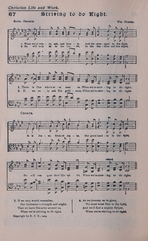 Celestial Songs: a collection of 900 choice hymns and choruses, selected for all kinds of Christian Getherings, Evangelistic Word, Solo Singers, Choirs, and the Home Circle page 58