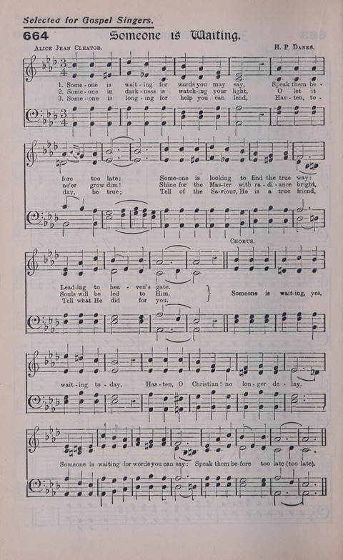 Celestial Songs: a collection of 900 choice hymns and choruses, selected for all kinds of Christian Getherings, Evangelistic Word, Solo Singers, Choirs, and the Home Circle page 588