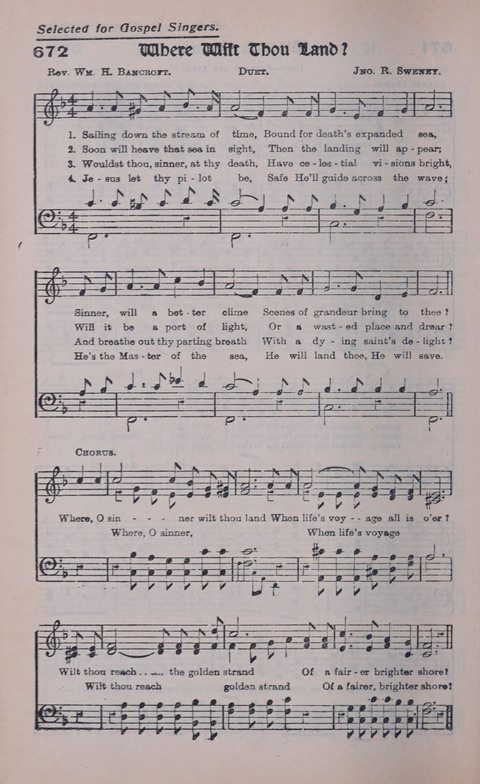Celestial Songs: a collection of 900 choice hymns and choruses, selected for all kinds of Christian Getherings, Evangelistic Word, Solo Singers, Choirs, and the Home Circle page 596